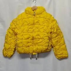 CRESSON クレソン 中綿 パティング ジャケット 黄 古着 L2462