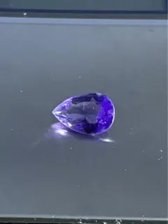 ブラジル産未処理アメジスト2.3ct11.8×7.7mm