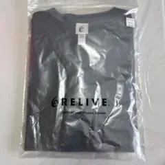 RELIVE 未開封　ポリエステル Vネック Tシャツ M 黒