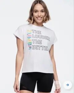 ZUMBA WEAR ホワイト Tシャツ　正規品