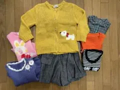 子供服　女の子　110 まとめ売り　7点セット　カーディガン、ニット