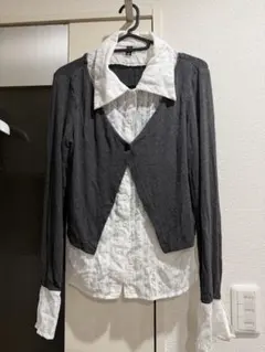 Shein レイヤードトップス 韓国