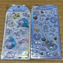 シナモロールウォーターインシール　うるちゅるポップシール