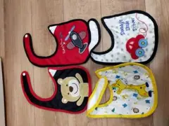 スタイ・よだれかけ 4枚セット　防水