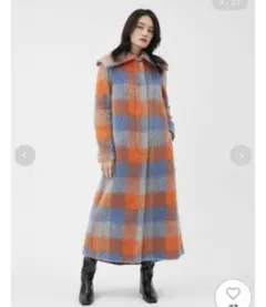 FRAY.I.D フレイアイディー 22AW アルパカシャギーステンカラーコート