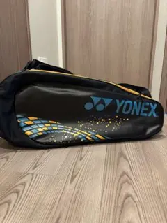 YONEX ラケットバッグ　トーナメントバッグ黒/青/オレンジ