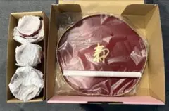 お食い初め用赤い食器セット