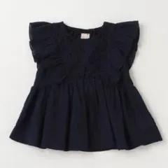 新品　AJUGA. ×プティマイン　フリルブラウス