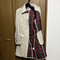 KooS ベージュ キルティング トレンチコート