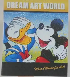 【非売品】ディズニーアートワールド ミニ画集 ポストカード