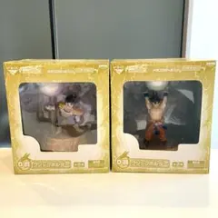 ドラゴンボール フィギュア 1番くじ クリップホルダー 悟空 ベジータ セット