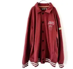 スタジャン風ジャケット Alameda Oakland 4L 赤