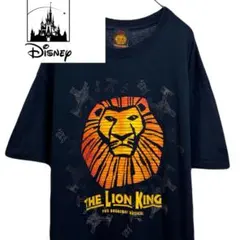 激レア】ライオンキングTシャツ ジブリ 古着L 黒 ディズニー スカー 