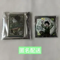 ヒロアカ アクリルステッカーコレクション　あみぐるみ缶バッジ　緑谷出久