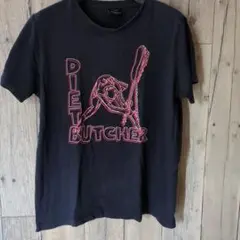 DIET BUTCHER × MARLBORO Tシャツ サイズF 紺