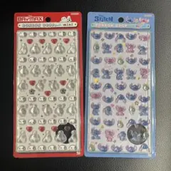 【正規品】ボンボンドロップシール　ミニ　スティッチ　ベイマックスセット