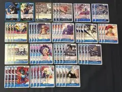 ワンピースカード 青緑ルフィ デッキパーツ まとめ売り - メルカリ