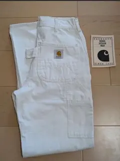 2026年最新】Carhartt カラー：ホワイト系 メンズ ワークパンツ