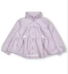 スリップスラップ ティアード切替フード ジャケット ナイロンブルゾン　110