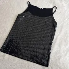 TO BE CHIC スパンコール タンクトップ キャミソール　インナーのサムネイル