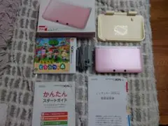 ニンテンドー3DS LL ピンク×ホワイト