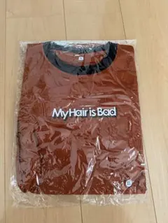 My Hair is Bad ロンTブラウン XLのサムネイル