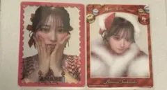 月足天音 クリアトレカ 2枚セット FRUITS ZIPPER