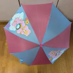 子ども用Care Bears 長傘 ピンク×ブルー - メルカリ