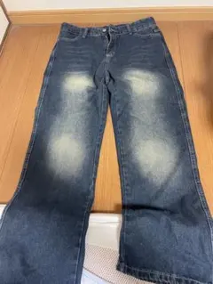 【3点セット！？】ダメージデニム2点と合成皮革ジャケットセット※値下げ可能