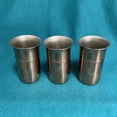 純銅　タンブラー　３個セット　フィガロ　ビールグラス　コップ