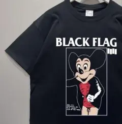 BLACK FLAG Mickey Mouse Tシャツ ベージュ 2XXL - メルカリ