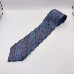 ⭐️SALE⭐ クリスチャンディオール　ネクタイ　青系　ブルー　ペイズリー柄