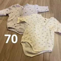 アプレレクール　ロンパース　2枚セット