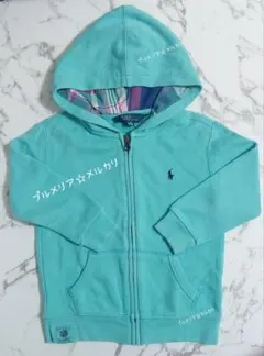 RALPH LAUREN フード付きジップパーカー