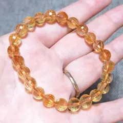 ●7mm●シトリンブレスレット●アヤカすぺしゃる●天然石パワーストーン●