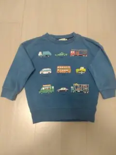 BEAMS mini 車柄 トレーナー 90サイズ