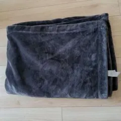 無印良品　MUJI 厚手　毛布　ブラウン ブランケット　茶色　200×140