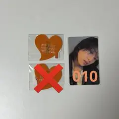 KO1KEYZ 小野慶人 7000円トレカ ステッカー1枚セット