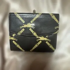 Longchamp 二つ折り財布 ホースロゴ 総柄のサムネイル