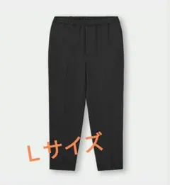 GU ウォッシャブルコンフォートパンツ　Ｌ ブラック