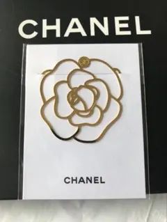 CHANELシャネル ノベルティ ブックマーク　 カメリア　しおり