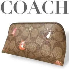 COACH 101匹わんちゃん コラボ ポーチ 2044 - メルカリ
