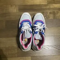 アトランティック スターズ スニーカー size44ホワイト×ピンク×ブルー