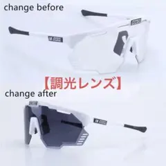 【調光レンズ】 $C !C0N スポーツサングラスのサムネイル