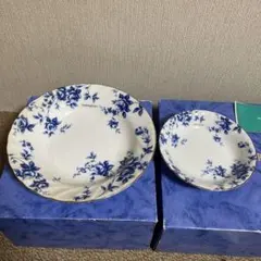 桂由美　陶器 食器セット 大皿 小皿各5枚