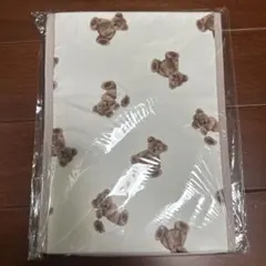 ジェラートピケ ベア柄 収納ボックス Sx4枚