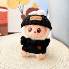 【新品未使用】黒 LABUBU 服 セット 着せ替えラブブ THEMONSTER