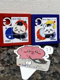 ちいかわ　松屋コラボ　モモンガ　ラッコ　パズル