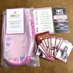 TWICE 国立競技場 FC特典 ペンライトケース チケット トレカ まとめ売り
