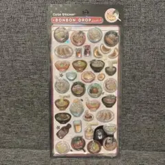 クーリア ボンボンドロップシール　ラーメン 餃子